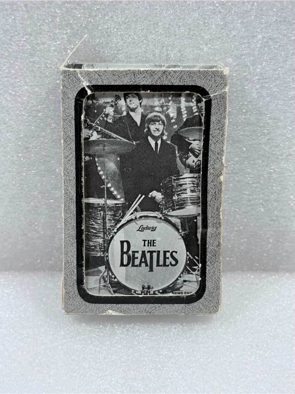 Vintage The Beatles Playing Cards Deck Box Complete Sealed in Box Drum Set